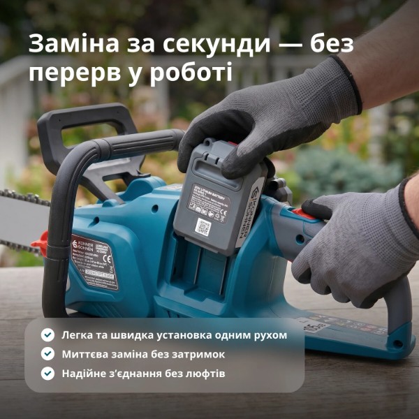 Фото - Аккумулятор для электроинструментов Konner&Sohnen KS20V2-1-DUAL